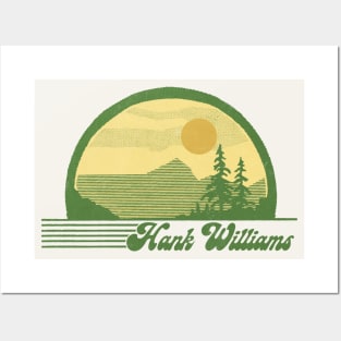 Hank Williams / Retro Style Country Fan Design Posters and Art